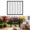 Deck Fence Gate Outdoor 36" Hx48 W Heavy Duty Steel Anti-Rust Door with Customizable Width, Metal Gate for Residential, Yard, Patio(No Hinge) view 1
