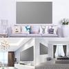60/84 /100/120 /130 Inch Projector Screen High Brightness Reflective Fabric Cloth Projection Anti-Light view 4