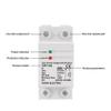 40A 63A 230V Din Rail Recovery Reconnect Over Voltage and Under Voltage Protective Device Protection Relay(63A) view 2