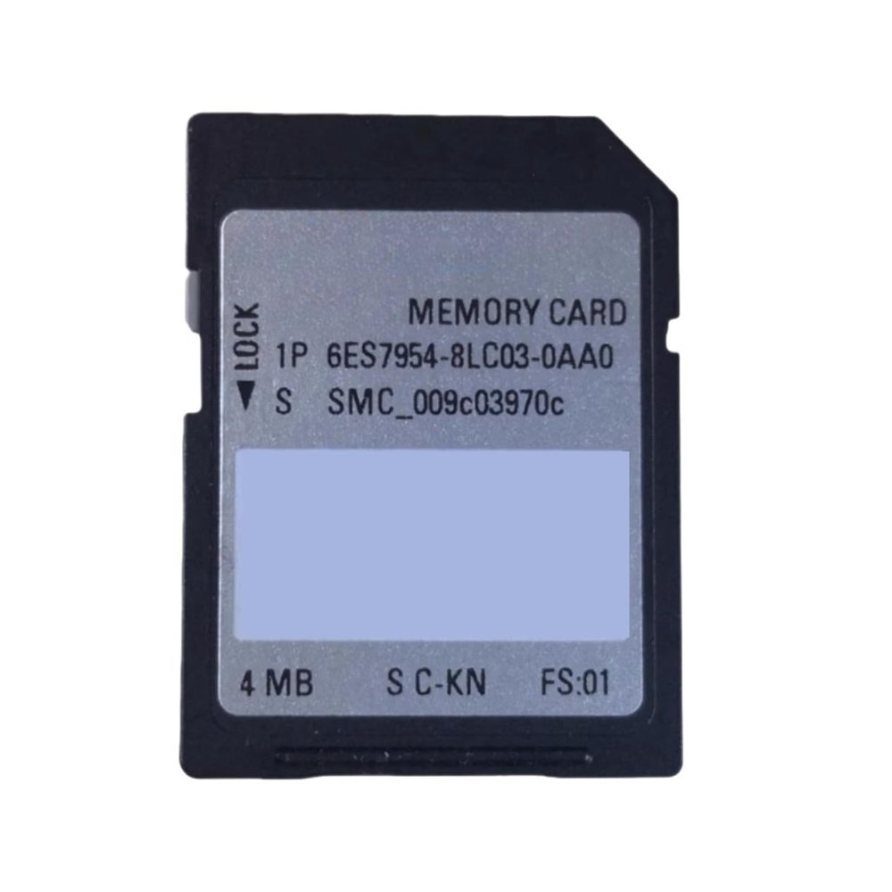 6ES7954-8LC03-0AA0 6ES7954-8LC04-0AA0 (4MB) 6ES7954-8LE03-0AA0 6ES7954-8LE04-0AA0 (12MB) Memory Card(6ES7954-8LE03-0AA0)
