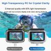 45M Waterproof Camera Diving Housing Shell for DJI Osmo Action 6 Protective Long-Lasting Durable Transparent PC Case with Tempered Glass Lens Cover,Effectively Ensuring Underwater Photography view 4