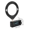Eujgoov Portable DSP Radio, S3 AM FM LSB USB All Band Reception CNC Aluminum Alloy Housing 1.9 Inch IPS Color Screen view 4