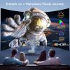 [AI Movin 2.0 OS/2000 ANSI/Official-Apps] Outdoor-Projector-4k with WiFi and Bluetooth, 35W DoIby Audio, AI Auto Focus with HDR10+, Lisowod 4k Support Portable Smart Proyector Compatible with Netflix view 4
