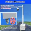 Universal Security Camera Pole with 4 Casters, 7.5 9 11 13 14.8ft Splicing Surveillance Cameras Holder Column, All-Weather CCTV Poles Easy Assemble(Light Coffee,230cm/7.5ft(Pole H+Box H)) view 3