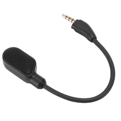 Fabater Mic Replacement for Cloud III, Noise Canceling Headset Noise Cancelling Microphone with Omnidirectional Pickup LED Mute Indicator, Plug and Play