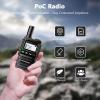 Lifetime Free Global Rapid Walkie Talkies Unlimited Range Nationwide 4G PoC Radio Long Distance Two Way Radio for Family, Logistic Company and Work Team(3 Pack with SIM Cards) view 2