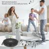 FLEXMAN CD Player Portable with Speakers, Anti Skip Memory Play Rechargeable Personal CD Player Support CD CD RW MP3 for Car Home Outdoor (Black) view 2