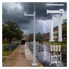 Assembled Security Camera Pole Weatherproof & Removable, 2-3 Sections Splicing Type Surveillance Stand Post Rod with Screws & Ground Cage, 6.6-19.7ft(B,13 1/10 ft (4 m)) view 1