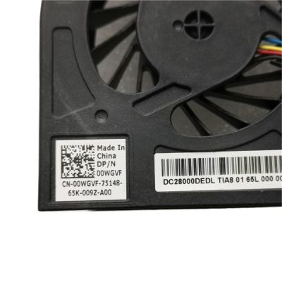 02K3K7 00WGVF for Precision M4800 Cooling Fan Cooler Fan Heatsink Radiator CN-02K3K7 CN-00WGVF 2K3K7 0WGVF(00WGVF)