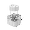 Water Cooler Water Pump Water Tank Integrated PWM Control 650L Built-in Filtration. PUB-EG6PD(Silver no Light,125mm) view 2