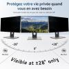 LINGDSWULING 15 in Computer Monitor Security Shield 15.6 in Laptop Privacy Screen Shield 24 Inch Computer Privacy Screen Filter Fully Removable Easy to Install(13.3inch/29.4x16.5 cm) view 3