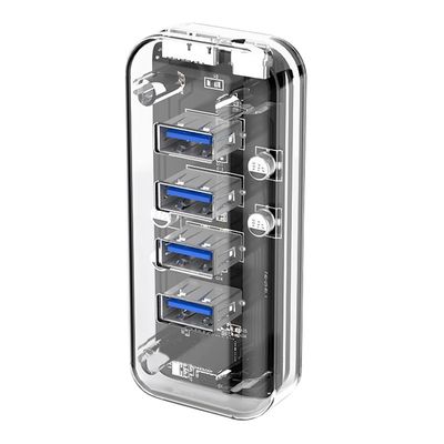 APGLSXY USB 3.0 Hub 4 Port USB Splitter Charging Adapter for Laptop and PC USB Extender