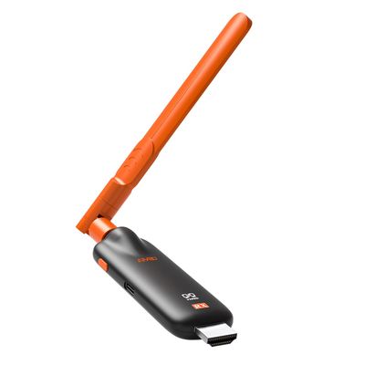 Gechtech Wireless HDMI Receiver, 656FT/200M Long Range, 5.8G, 4K Decode 1080P HD Output