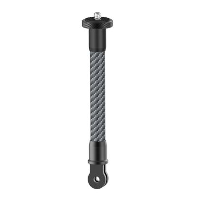 Carbons Fiber Extension Poles Selfie Stick Tube Rod 1/4" Screw Cycling Monopod Tripods Mount Carbon Fiber Extension