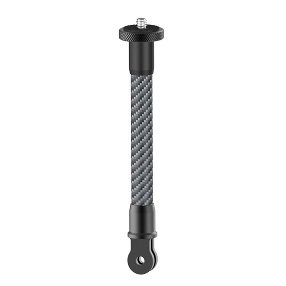 Carbons Fiber Extension Poles Selfie Stick Tube Rod 1/4" Screw Cycling Monopod Tripods Mount Carbon Fiber Extension