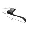 SZZCNOX X-E5 Metal Thumb Grip for Fuji Fujifilm XE5 Camera, Thumbs Up Rest Grip with Hot Shoe Shutter Button Cover for FUJIFILM Fuji X-E5 XE5 Camera Thumb Hand Grip Accessories (Black) view 4