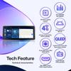 12.3-inch car Radio,Stereo, GPS Navigation Suitable for Honda CRV Breeze 2017-2022, CarPlay Auto Bluetooth, Original System retained view 3