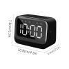 Alarm Clock with Speaker, Wireless Digital Audio Alarms, Wireless Clock Speaker for Home Bedroom Office Living Room Dormitory Hotel Management Music Sound Sleep view 2