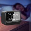 Alarm Clock with Speaker, Wireless Digital Audio Alarms, Wireless Clock Speaker for Home Bedroom Office Living Room Dormitory Hotel Management Music Sound Sleep view 4