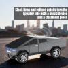 Futuristic Truck Bluetooth Replica Speaker with LED Display Screen Portable Future-Style Audio with TWS Link, FM Radio, LED Lighting and Built-in Mic, For Every Technology and Truck Lover (Gray) view 3
