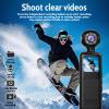 Pomya 1080P Full HD Action Camera, Mini Body Camera with Video with Night Vision for Vlogging, 180 Rotatable Lens, Suitable for Traveling Cycling Motorcycle view 2