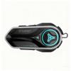 inveer Motorcycle Helmet Headset with Multi-Intercom Function for over10 Riders, withNoise Reduction and HiFi Speaker, Special Rugged Slim and IP67 Water-Proof Design view 1