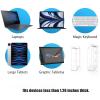Laptop Wall Mount | Clear Acrylic Universal Anti-Scratch Home Supplies,Desk Laptop Holder - for Keyboards Tablets Indoor Study Selfies Photos RV Daily Travel Work Offices view 4