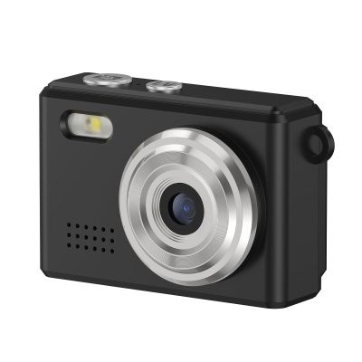 ASHATA Mini Digital Camera Keychain, FHD 1080p Flash Recording, 12MP Photo Portable LED Display 6 Filters, for Travel Recording Birthday Christmas Stocking Gifts (Black)