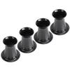 Aramox Speaker Inverting Tube ABS Plastic Bass Enhancement 4PCS 76mm Opening 90mm Height for 4-8 Inch Speakers Smooth Bell Ends for Home Theater Car Audio view 3