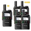 Lifetime Free Global Rapid Walkie Talkies Unlimited Range Nationwide 4G PoC Radio Long Distance Two Way Radio for Family, Logistic Company and Work Team(5 Pack with SIM Cards) view 1