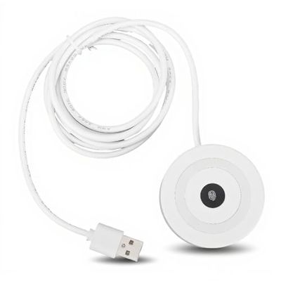 LAISANIM USB Fingerprint Reader for Hello, 0.5s Login 10 Fingerprints Capacity, Biometric Scanner with 1.5m Cable for PC Laptop, Ideal Christmas Tech Gift for Home Office