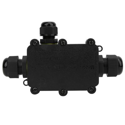 Badafaci Plastic Junction Box for Underwater Lights, IP68 Rated, Durable Design, Easy Installation, Versatile Use for Home and Garden Security