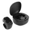 GOWENIC Fingertip Wireless Bluetooth Remote Control, Clicker Page Turner, Automatic Scrolling Ring Page Turner Camera Remote Shutter, Bluetooth Scroller Ring for Phone Tablet (Black)