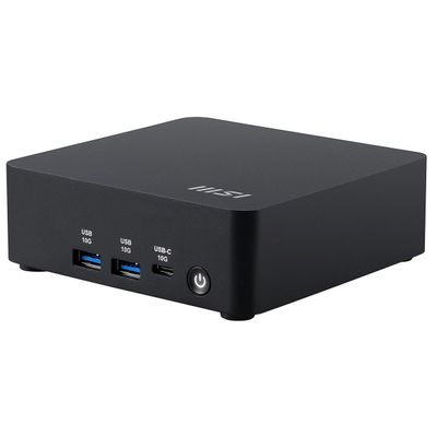 MSI Cubi NUC AI 1UMG-023BUS Mini Barebone Desktop Computer, Intel Core Ultra 7 155H 1.4GHz - RAM, Storage and OS Not Included, Black