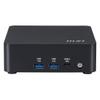 MSI Cubi NUC AI 1UMG-023BUS Mini Barebone Desktop Computer, Intel Core Ultra 7 155H 1.4GHz - RAM, Storage and OS Not Included, Black view 3