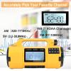 Yoidesu Emergency Radio, 5000mAh NOAA Emergency Weather Radio, Hand Crank Emergency Radio with AM/FM/SW/NOAA Weather Alert, Flashlight, Reading Lamp, Cell Phone Charger view 4