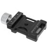 38Q Aluminium Alloy Quick Release Plate Clamp, Arca Compatible QR Plate Clamp, Anti Slip Quick Release Plate Adapter with 1/4in Screw Hole, All Metal Locking Knob for Camera Tripod view 3