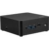 msi Cubi NUC 1MG-276BUS Mini Barebone Desktop Computer, Intel Core 5 120U 1.4GHz - RAM, Storage and OS Not Included, Black view 1