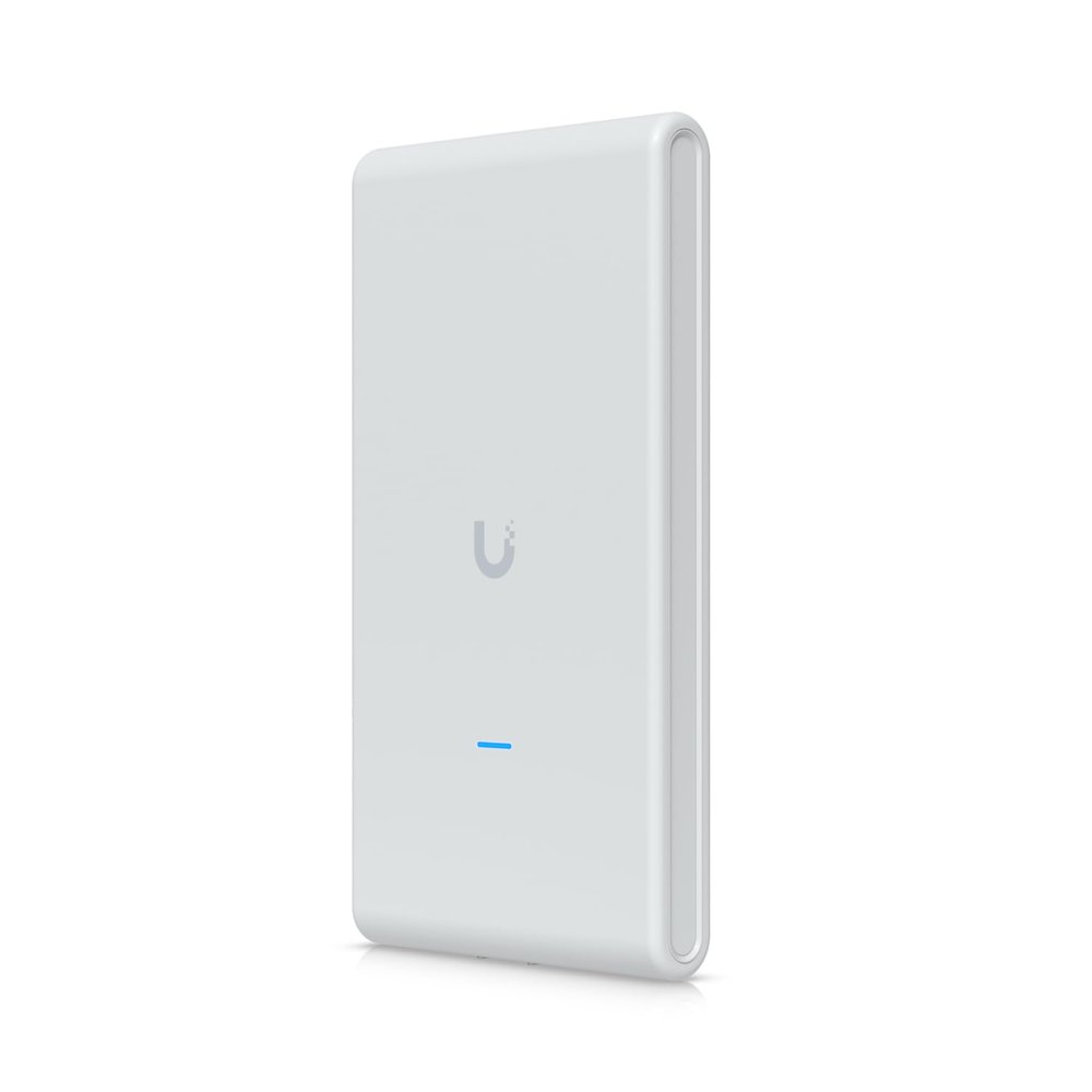 U6-Mesh-Pro UniFi Outdoor WiFi 6 Access Point US Version - Dual-Band 4x4 MU-MIMO, IPX6 Weatherproof | Bundled with QALYNX 3ft Slim Cat6A Patch Cable (28 AWG)