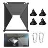 Starlink Mini Protective Case with 4-Point Suction Mount - Secure Car/RV/Boat Installation Kit for Windshield, Roof & Windows, Tool-Free Setup (Compatible with Starlink Mini Only) view 1
