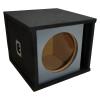 Alpine Universal Vented Paintable Single 10" W10S4 Loaded Subwoofer Stereo Sub Box Enclosure Car Audio Bundle 250W RMS 4 Ohm view 2