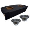 Alpine Compatible with 2003-2008 Nissan 350Z Sealed Dual 10" W10S4 Loaded Subwoofer Stereo Sub Box Enclosure Car Audio Bundle 500W RMS 4 Ohm view 1