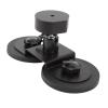 Aramox Satellite Mounting Kit, Rubber Coated Adjustable Magnetic Bracket, Compact Antenna Roof Mount for Mini Dish Antennae Ideal for Camping and Traveling view 1