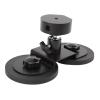 Aramox Satellite Mounting Kit, Rubber Coated Adjustable Magnetic Bracket, Compact Antenna Roof Mount for Mini Dish Antennae Ideal for Camping and Traveling view 2