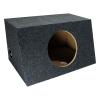 Alpine Slanted Hatchback Sealed Single W10S4 10" Loaded Subwoofer Stereo Sub Box Enclosure Car Audio Bundle 250W RMS 4 Ohm view 2