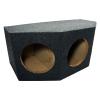 Alpine Rear Angle Sealed Triple 12" W12S4 Loaded Subwoofer Stereo Sub Box Enclosure Car Audio Bundle 750W RMS 4 Ohm view 3
