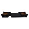 Alpine Compatible with 04-08 Ford F150 Ext Cab or 04-06 Ford Super Crew Sealed Dual 10" W10S4 Loaded Subwoofer Stereo Sub Box Enclosure Car Audio Bundle 500W RMS 4 Ohm view 3