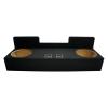 Alpine Compatible with 1995-2004 Toyota Tacoma Sealed Dual 12" W12S4 Loaded Stereo Sub Box Enclosure Car Audio Bundle 500W RMS 4 Ohm Subwoofer view 3