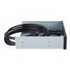 5.25 Inch 19 Pin/9Pin to USB 3.0 USB 2.0 4 Port Metal Optical Drive Bay, 3.5 USB Hub Front Panel with 2xUSB3.0 and 2xUSB2.0 Ports, High Speed Data Transfer for PC Desktop view 3