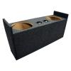 Alpine Compatible with 1987-2006 Jeep Wrangler YJ TJ Sealed Dual 10" W10S4 Loaded Subwoofer Stereo Sub Box Enclosure Car Audio Bundle 500W RMS 4 Ohm view 2